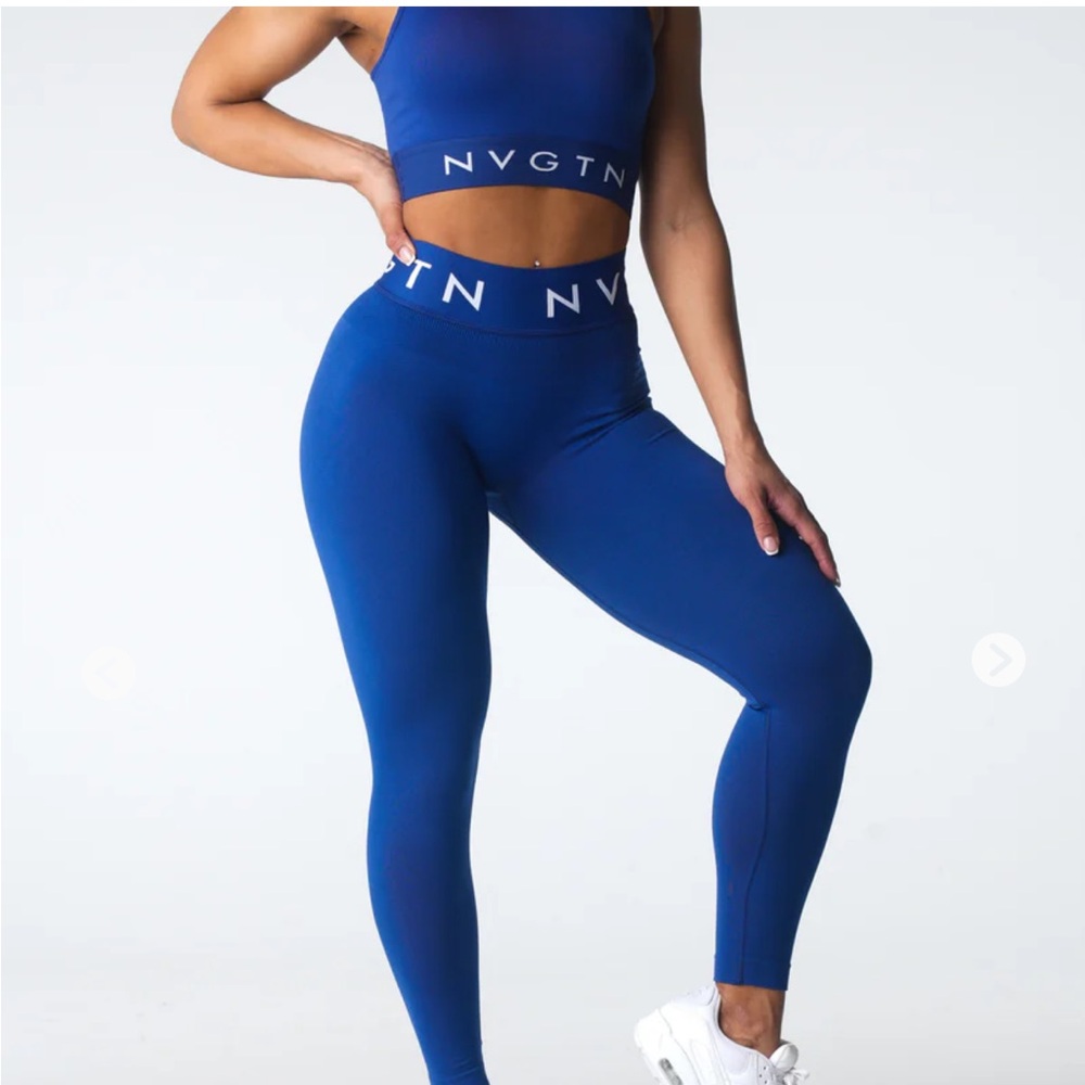 NVGTN Women's Vibrant Blue Leggings